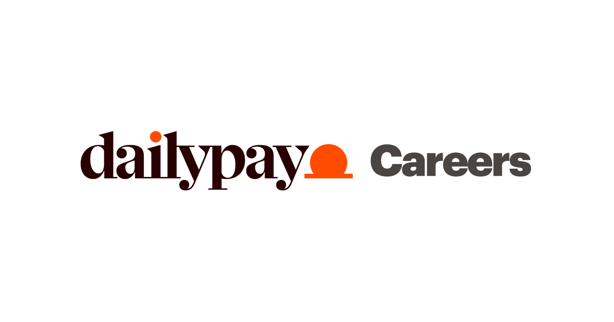 The DailyPay Careers logo with “dailypay” in brown and orange and “Careers” in gray on a white background.