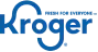 A blue text on a black background.
